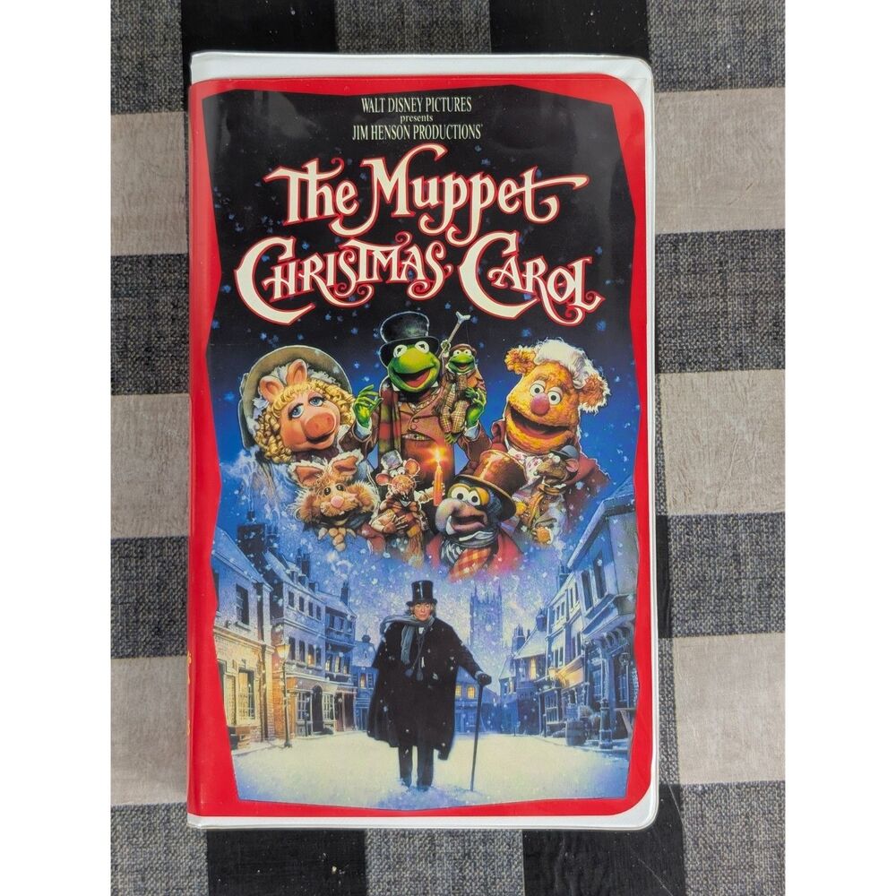 Vintage The Muppet Christmas Carol VHS Tape